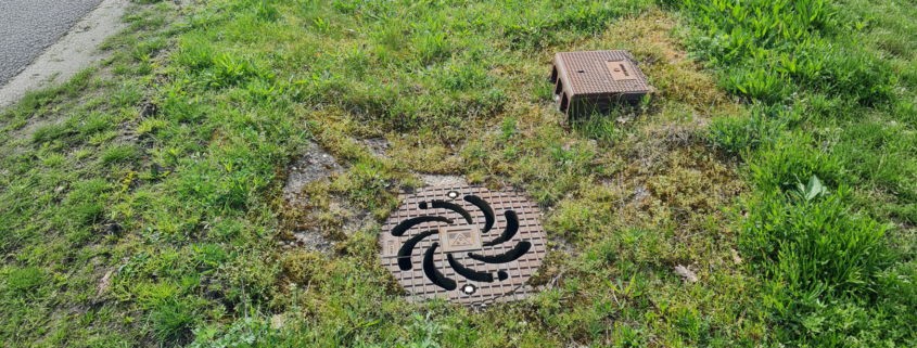 Wadi voor infiltratie van regenwater in de openbare ruimte_Geofoxx